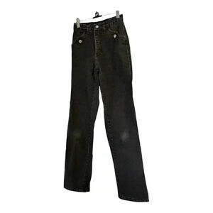 Vintage Roper Bareback Black Jeans 5/6 Women’s Western Cotton